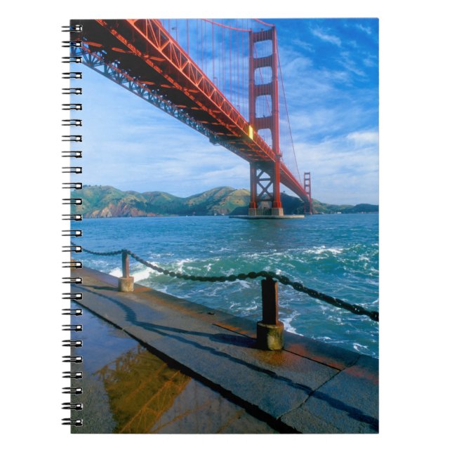Carnet pont du Golden Gate et baie de San Francisco (Devant)