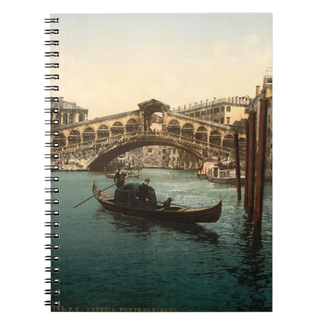 Carnet Pont I, Venise, Italie de Rialto (Devant)