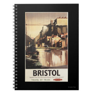Carnet Pont suspendu et bateaux de Clifton