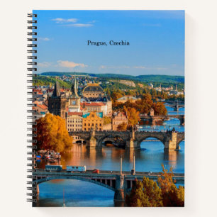 Carnet Ponts de Prague Czechia