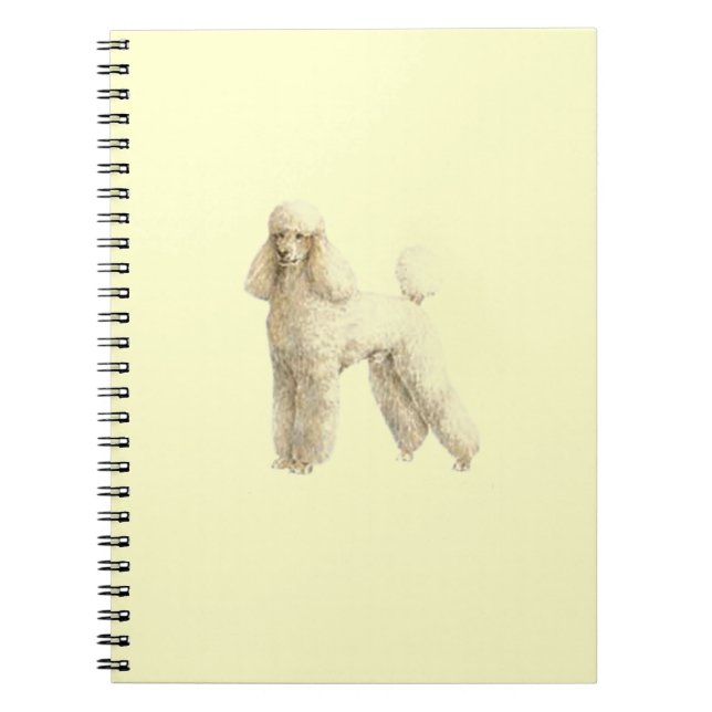 Carnet Poodle — Clip de chiot (Devant)