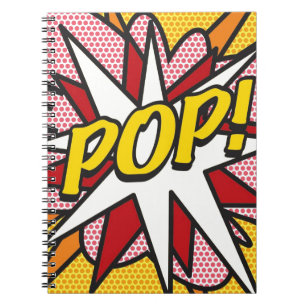 Carnet POP Amusement Bande Dessinée Rétro Pop Art