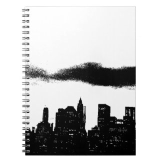 Carnet Pop Art Black White New York City