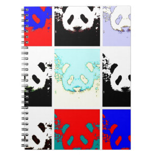 Carnet Pop Art Panda