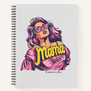 Carnet Pop Art Retro Personnalisé (6)