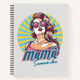 Carnet Pop Art Retro Personnalisé (9)