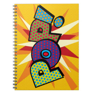 Carnet POP Fun Retro Comic Book Pop Art