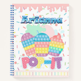 Carnet Pop it notebook