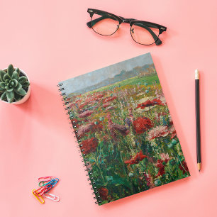 Carnet Poppies florissantes Olga Wisinger-Florian