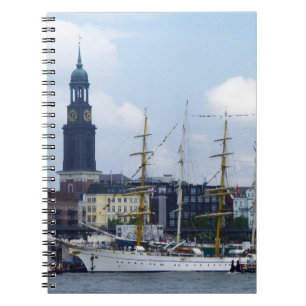 Carnet Port de Hambourg Hafen Michel Allemagne navires