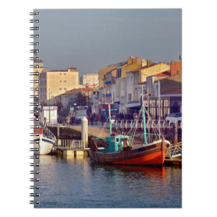 Carnet Port des Sables d'Olonne en France Carte postale C