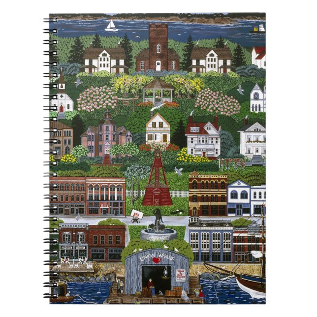 Carnet Port historique Townsend, Washington (Devant)