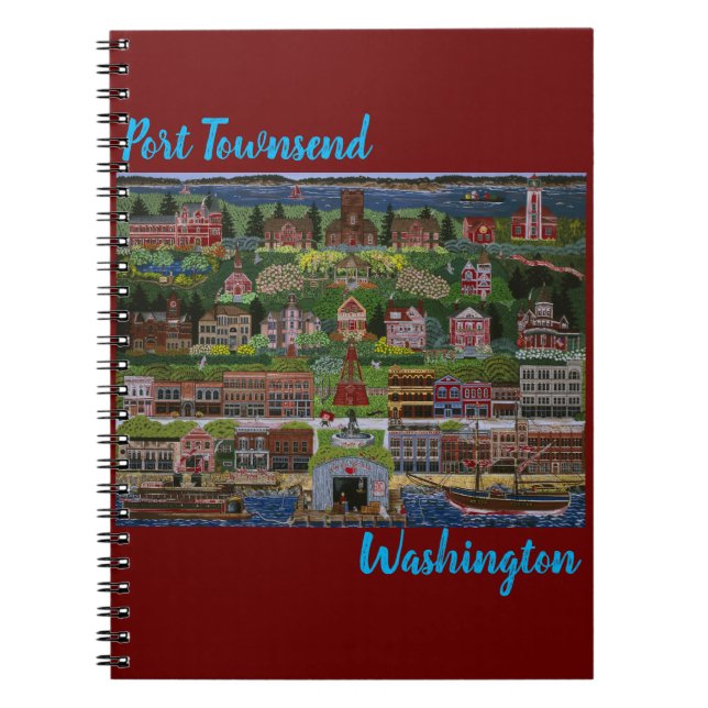 Carnet Port historique Townsend, Washington (Devant)