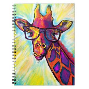 Carnet Portable Crazy Giraffe Man