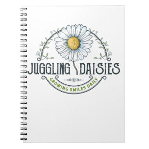 Carnet Portable du logo de jonglerie