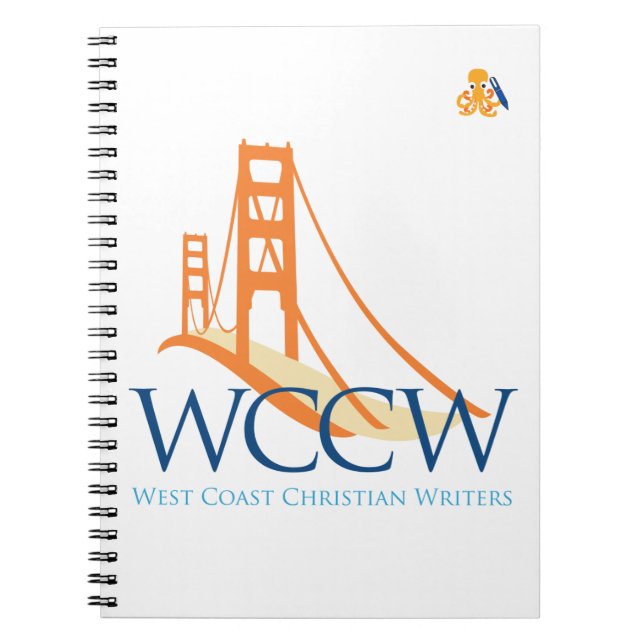 Carnet Portable/Journal WCCW avec mascotte Goldie (Devant)