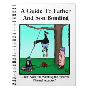 Carnet Portable Père Et Fils Drôle Bonding Humour
