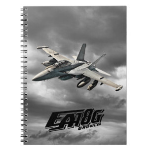 Carnet Portable photo spirale EA-18G Growler
