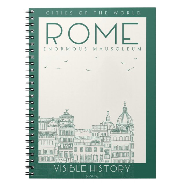 Carnet Portable Rome : Histoire de la vie (Devant)