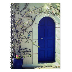 Carnet Porte bleue