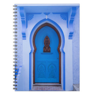 Carnet Porte bleue marocaine