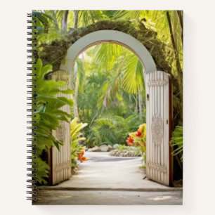 Carnet Porte Dans Le Jardin Tranquille Relax Inspirer