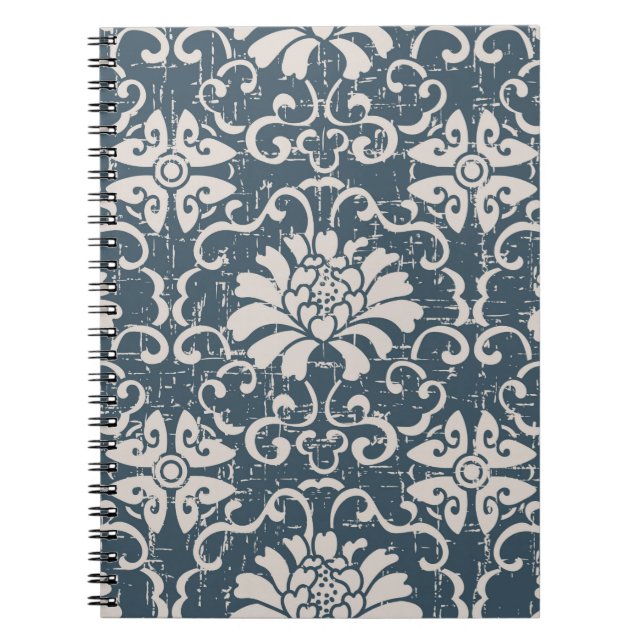 Carnet Porté d'antique spira botanique arrière - plan san (Devant)