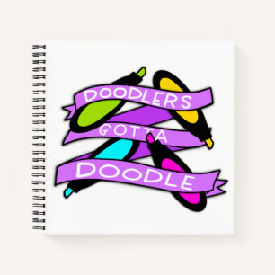 Carnet Porte-documents Gotta Doodle Carré