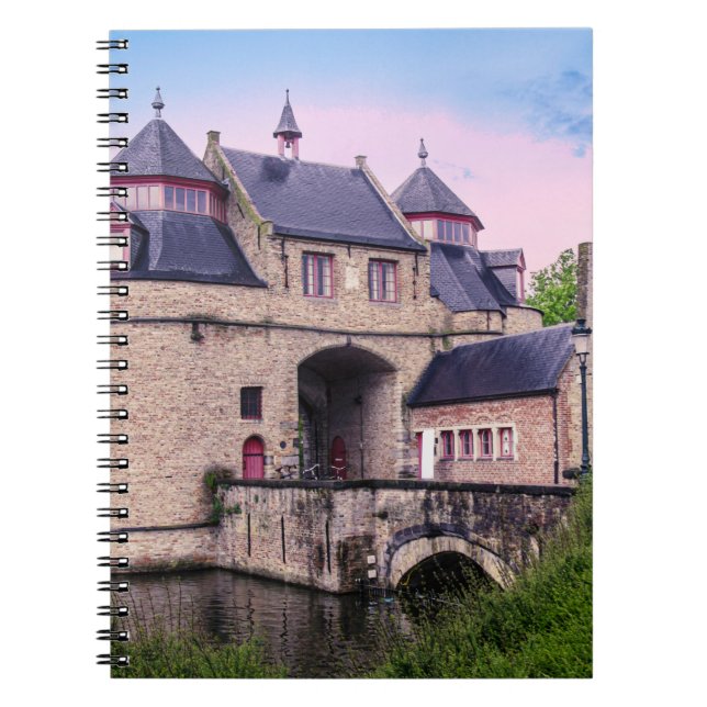 Carnet Porte historique de la ville à Bruges (Devant)