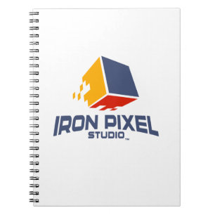 Carnet Porte-photos en fer pixel Spiral
