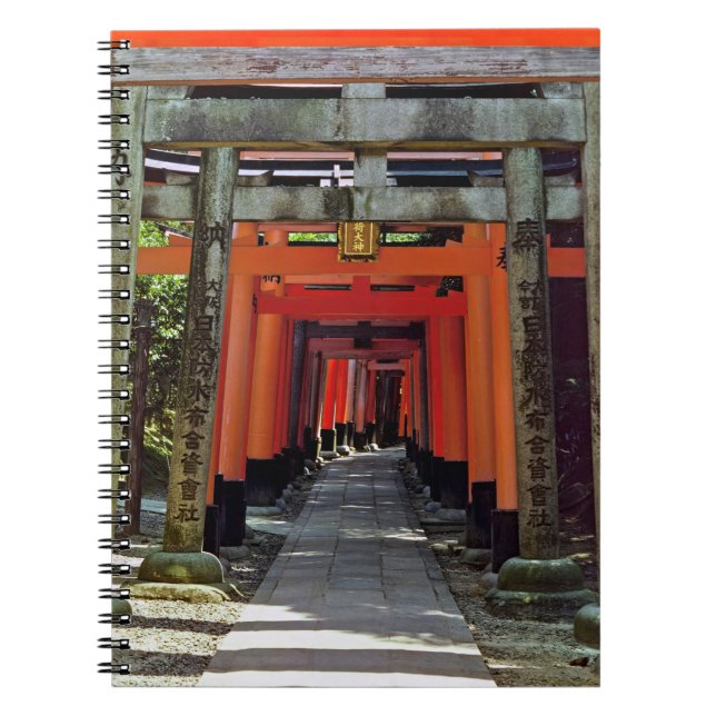 Carnet Portes de Torii - Kyoto, Japon, Asie (Devant)