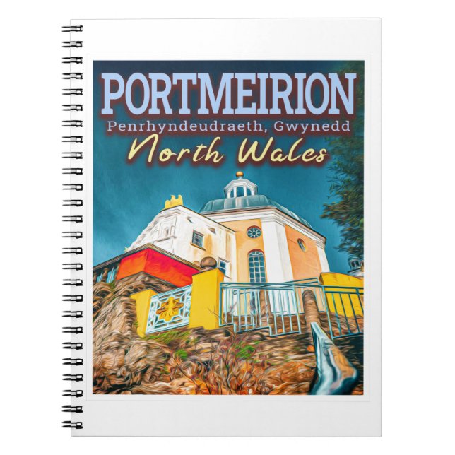 CARNET PORTMEIRION - PENRHYNDEUDRAETH GWYNEDD NORTH WALES (Devant)