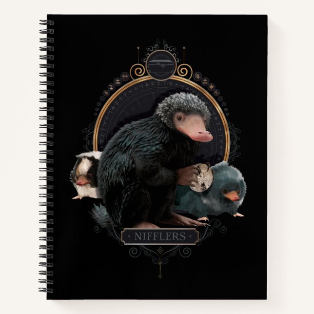 Carnet Portrait Art nouveau de NIFFLER™s (Devant)