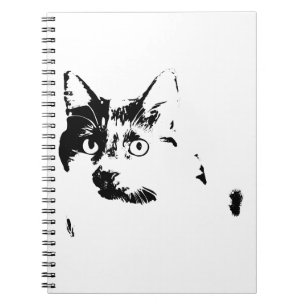 Carnet Portrait Chat à surveiller