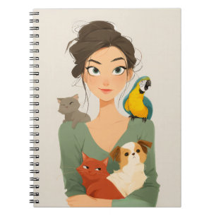Carnet Portrait cosy de Pet Lover