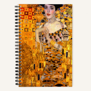 Carnet Portrait d'Adele Bloch-Bauer par Gustav Klimt