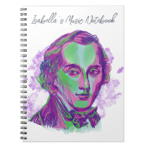 Carnet Portrait d'Aurora de Chopin