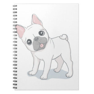 Carnet Portrait de Bulldog Français mignon AMOUREUX DES