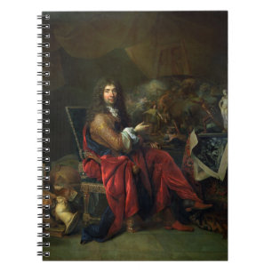 Carnet Portrait de Charles Le Brun (1619-90) 1686 (huile