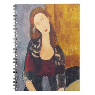Carnet Portrait de Jeanne Hebuterne par Amedeo Modigliani
