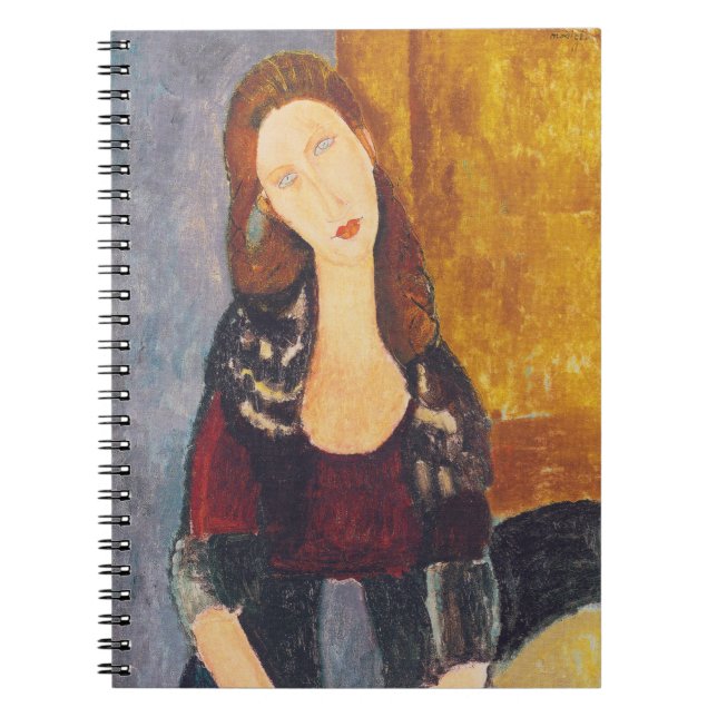 Carnet Portrait de Jeanne Hebuterne par Amedeo Modigliani (Devant)