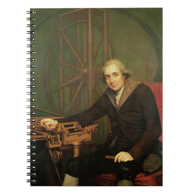 Carnet Portrait de Jesse Ramsden (1735-1800) (huile sur (Devant)