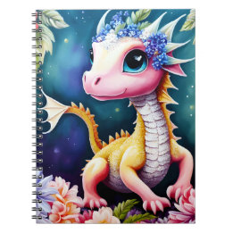 Carnet Portrait de l'espace floral du Dragon de bébé