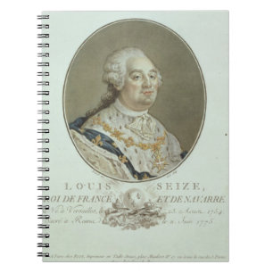 Carnet Portrait de Louis XVI (1754-93) des 'portraits De