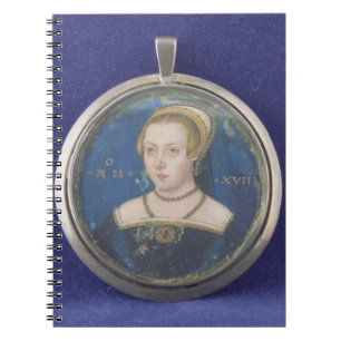 Carnet Portrait de Madame, probablement Madame Jane Grey,