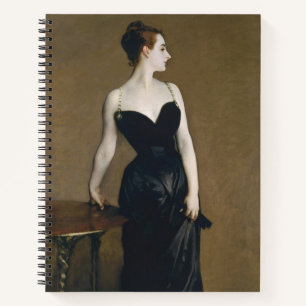 Carnet Portrait de Madame X par John Singer Sargent