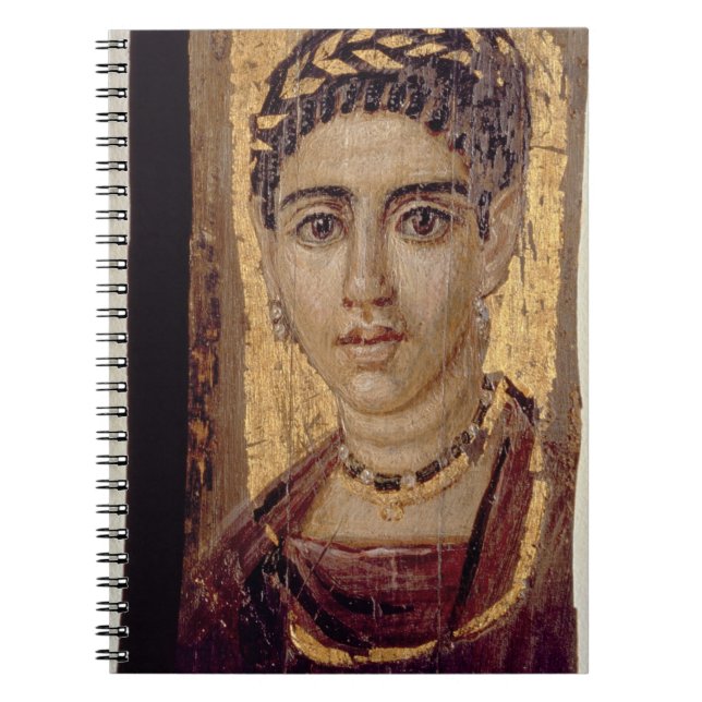 Carnet Portrait de maman d'une femme, de Fayum, (Devant)