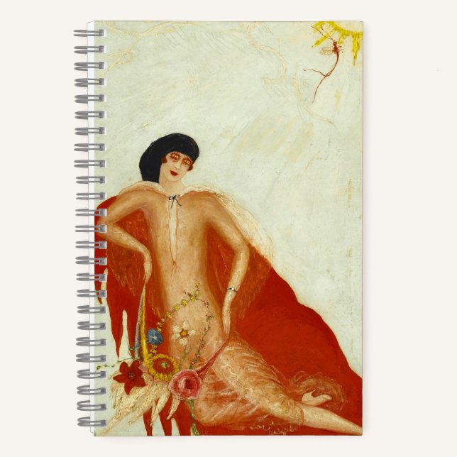 Carnet Portrait de moi par Florine Stettheimer (Recto)