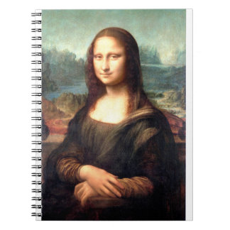 Carnet Portrait de Mona Lisa de Léonard de Vinci