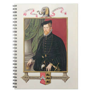Carnet Portrait de monsieur Nicholas Throckmorton